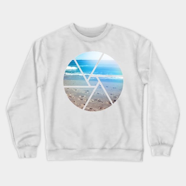 Beach Sun Crewneck Sweatshirt by kcrystalfriend